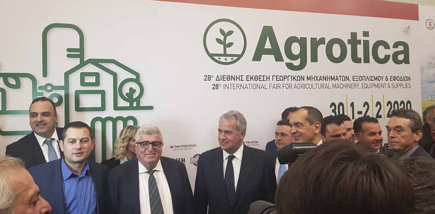 Σειρά συναντήσεων του Αντιπεριφερειάρχη Αγροτικής Ανάπτυξης Θεόδωρου Βασιλόπουλου στην 28η Agrotica 2020