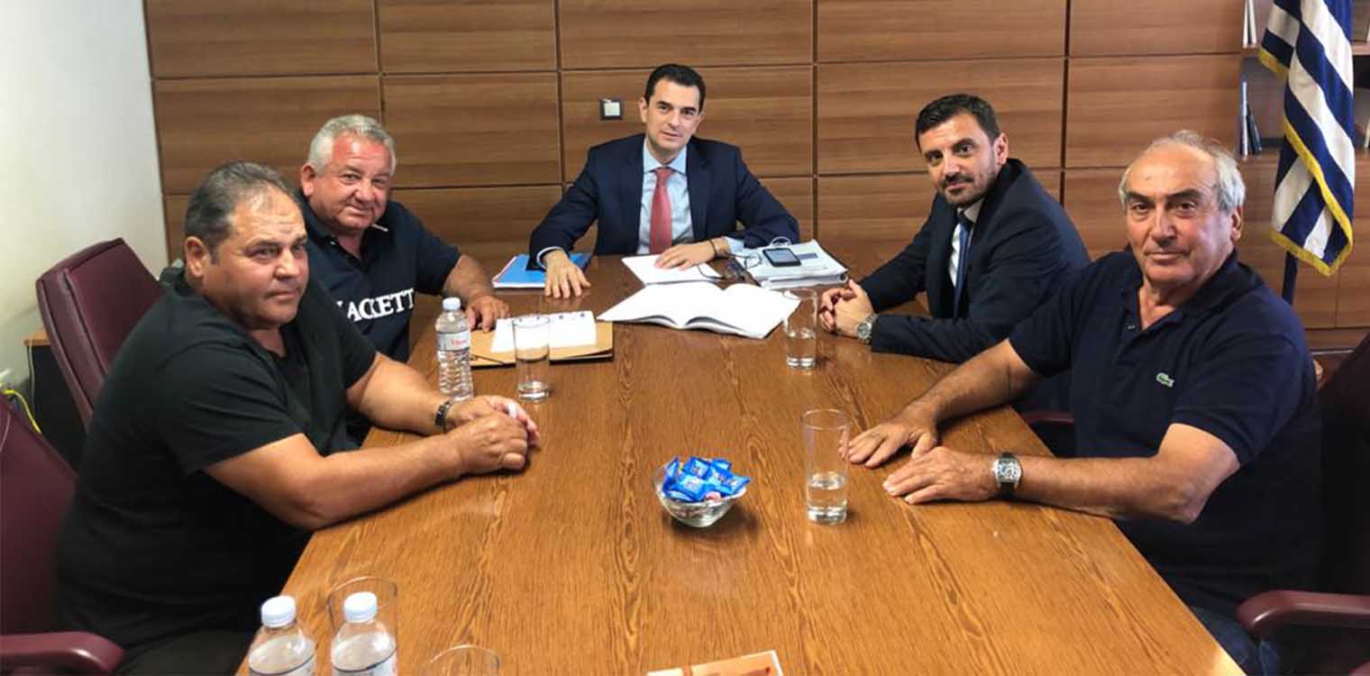 Nικολακόπουλος: Επιταχύνονται οι διαδικασίες υπογειοποίησης του αρδευτικού δικτύου
