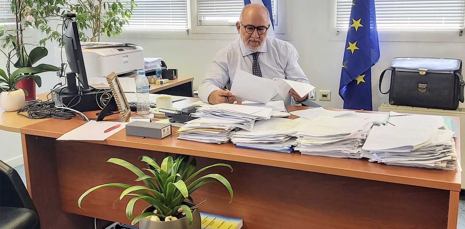 Σακελλαρόπουλος: Ξεκινούν σύντομα εργασίες εκσυγχρονισμού στην πρώην Γεωργική Σχολή
