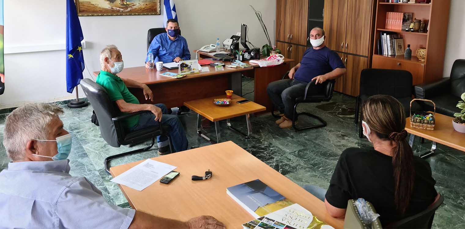 Συναντήσεις Βασιλόπουλου με συλλόγους «Δήμητρα» και «Αναγέννηση»