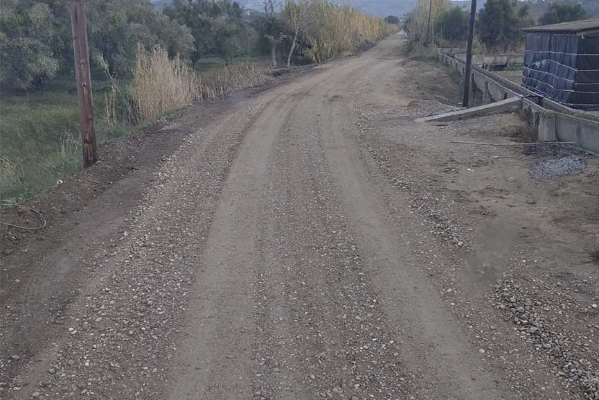 Δήμος Πύργου: Διαρκής βασική προτεραιότητα της Δημοτικής αρχής η αγροτική οδοποιία