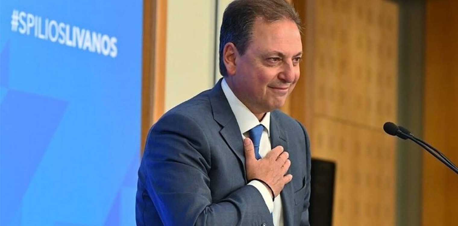 Συγχαρητήρια επιστολή Θ. Βασιλόπουλου στον Σπ. Λιβανό
