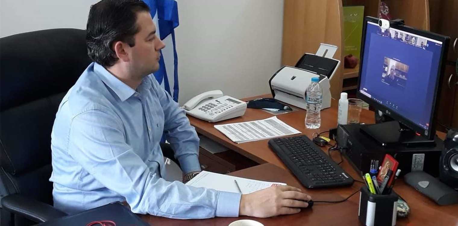 Περιφέρεια Δυτ. Ελλάδας: Τηλεδιάσκεψη για την αγροτική πολιτική με συμμετοχή Βασιλόπουλου