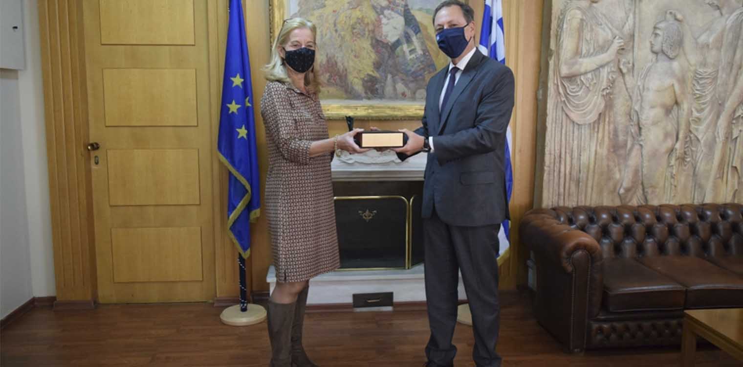 Επενδύσεις και Ανταλλαγή Τεχνογνωσίας στην ατζέντα της συνάντησης Λιβανού και Ολλανδής Πρέσβειρας St. Ronner-Grubačić