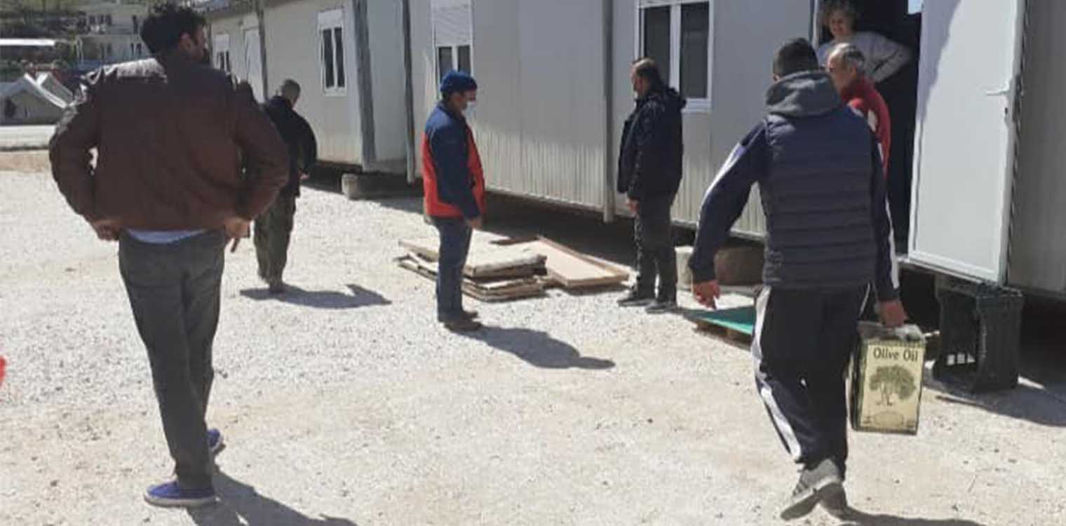 Ν. Φιγαλεία: Αποστολή ελαιολάδου στους σεισμόπληκτους της Ελλασόνας