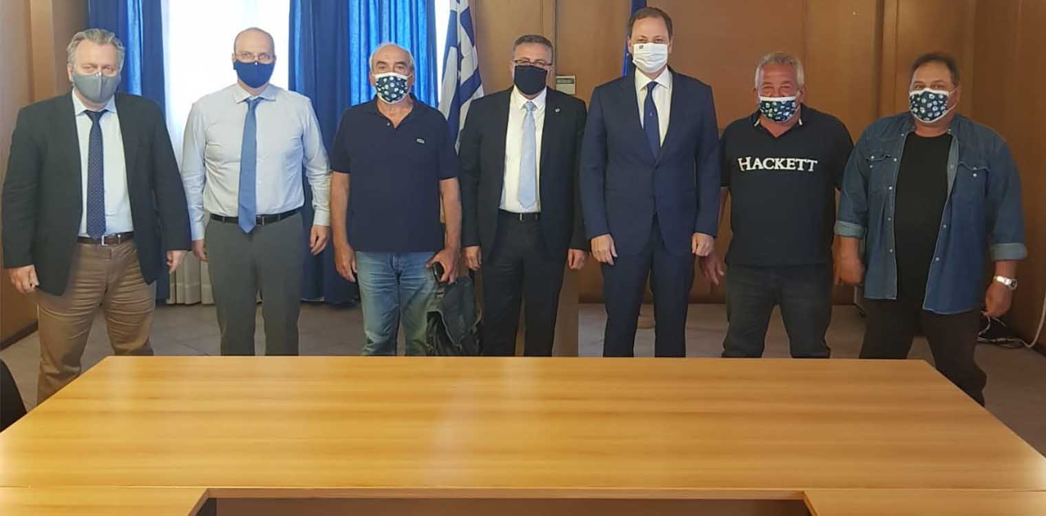 Προχωρά το έργο υπογειοποίησης του δικτύου άρδευσης - Ο Λιβανός στον Δήμο Πηνειού ύστερα από πρόσκληση Μαρίνου