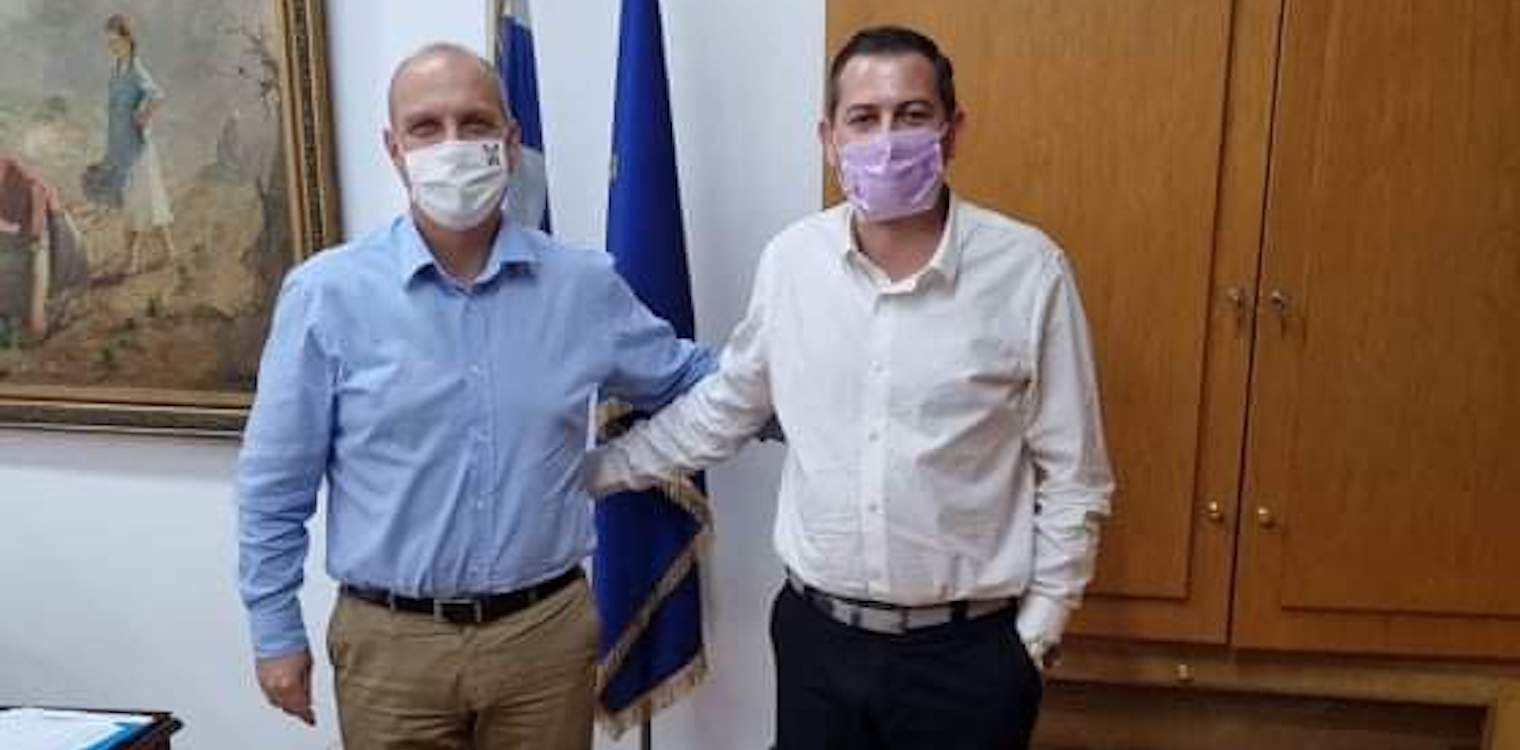 Συνάντηση Γιάννη Οικονόμου- Θεόδωρου Βασιλόπουλου για αγροτικά ζητήματα και ενημερωτική ημερίδα ΚΑΠ 2021-2027