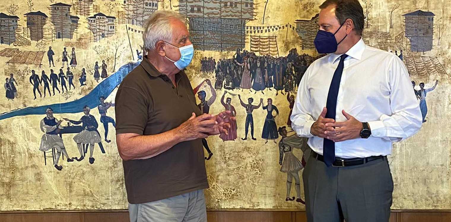 ΥΠΑΑΤ: Συνάντηση Λιβανού - Μπένου για το σχέδιο ανασυγκρότησης Β. Εύβοιας