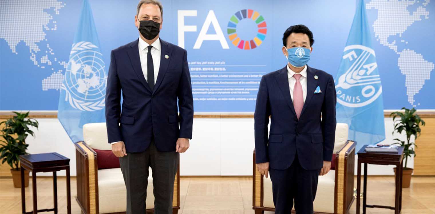 Συνάντηση Λιβανού με Γενικό Διευθυντή του FAO: Συζητήσεις για αγροδιατροφή και ψηφιακό μετασχηματισμό σε πρωτογενή τομέα