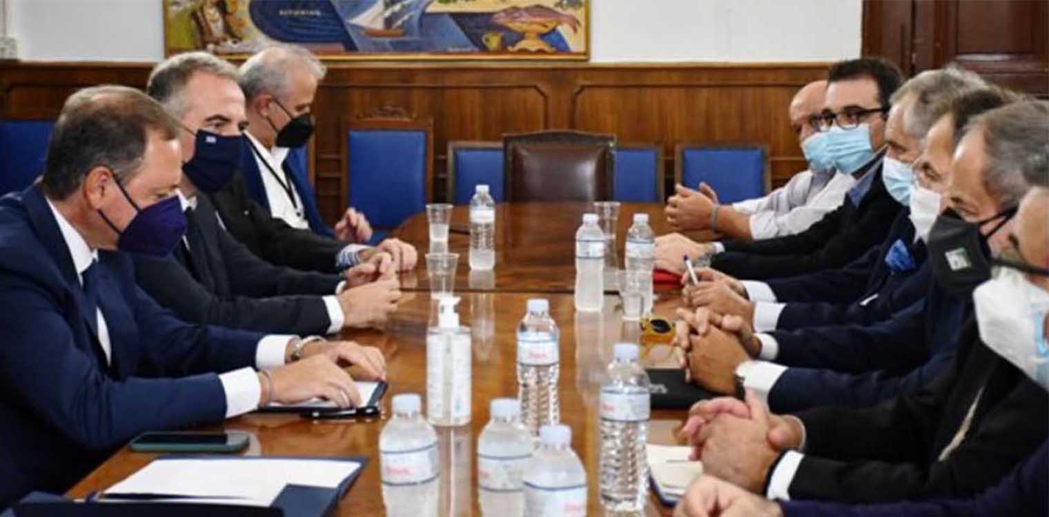 Συνάντηση Λιβανού με το Διοικητικό Συμβούλιο της Διεπαγγελματικής Οργάνωσης Φέτας