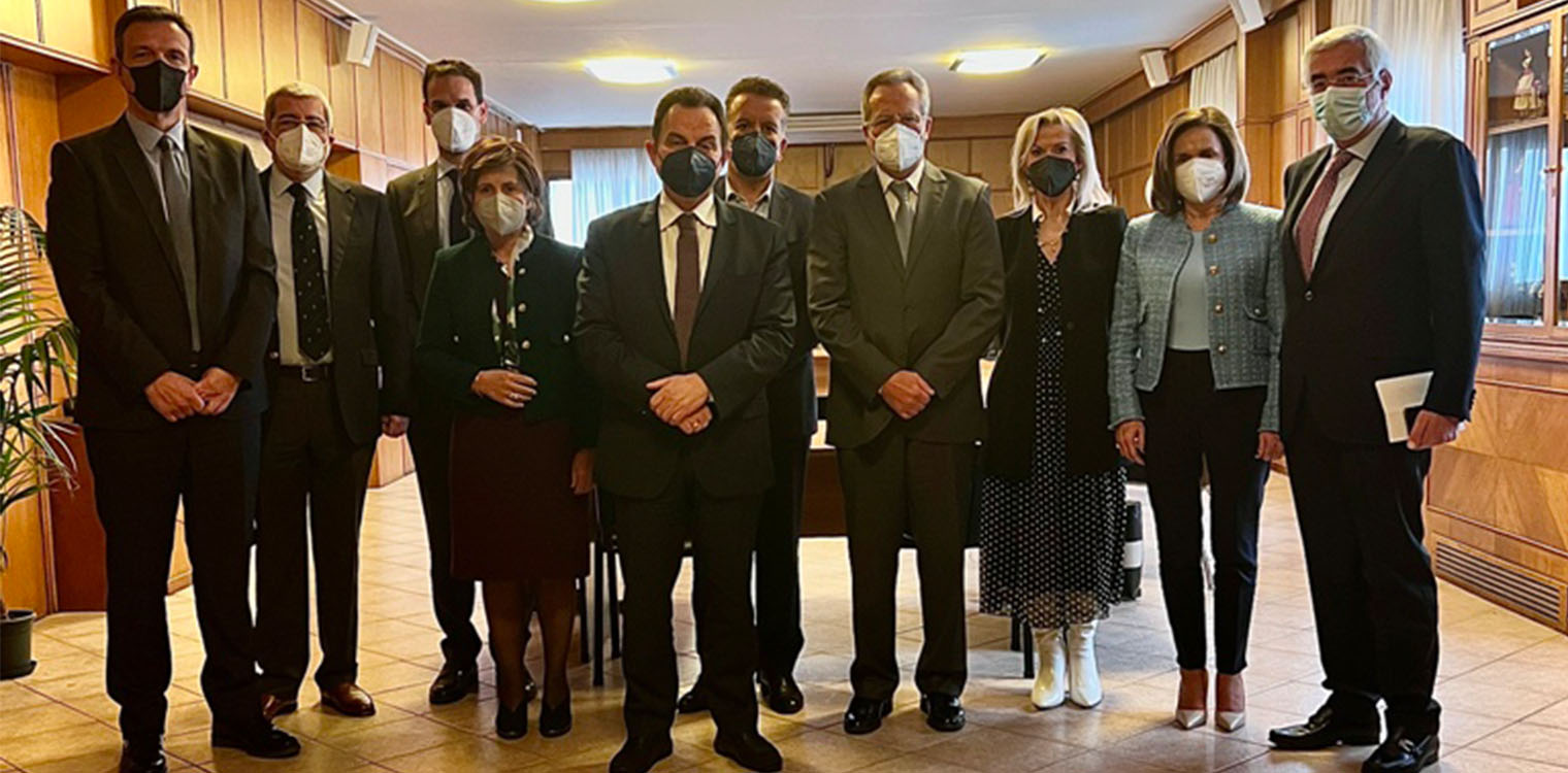 Συνάντηση του ΥπΑΑΤ, Γ. Γεωργαντά με το ΔΣ του Συνδέσμου Ελληνικών Βιομηχανιών Τροφίμων (ΣΕΒΤ)
