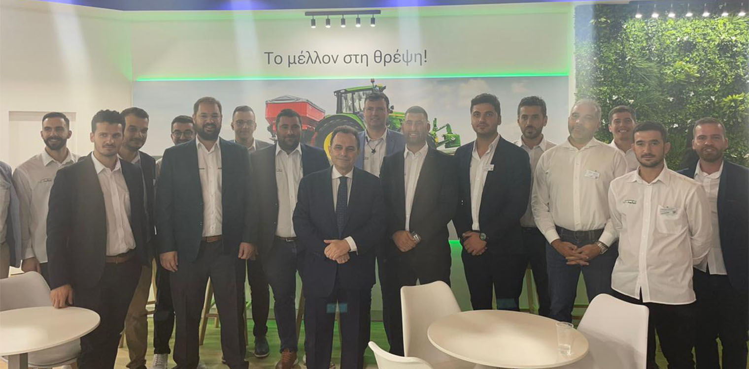 Στοχευμένες επισκέψεις του Γ. Γεωργαντά στην Agrotica σε εταιρείες που προωθούν τις νέες τεχνολογίες στην γεωργική παραγωγή