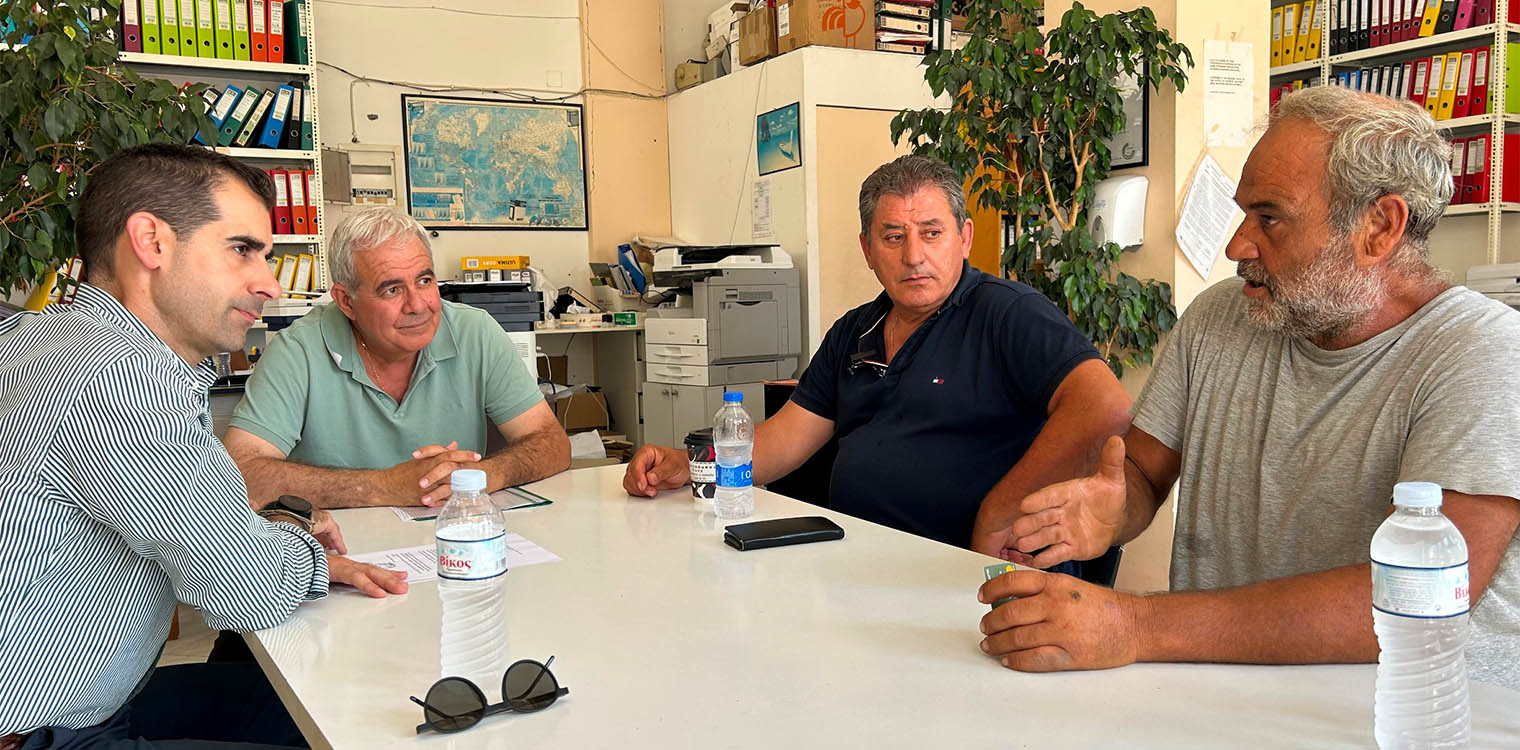 Συνάντηση Αντιπεριφερειάρχη ΠΕ Ηλείας Β. Γιαννόπουλου με την Ομάδα Παραγωγών Αμαλιάδας «Εύφορη Γη»