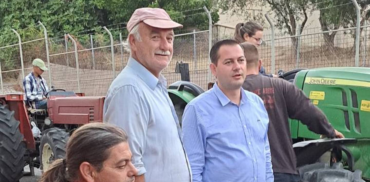 Ο Θ. Βασιλόπουλος στη Ζαχάρω: Προστατεύουμε την φετινή ελαιοπαραγωγή μας με το πρόγραμμα δακοκτονίας