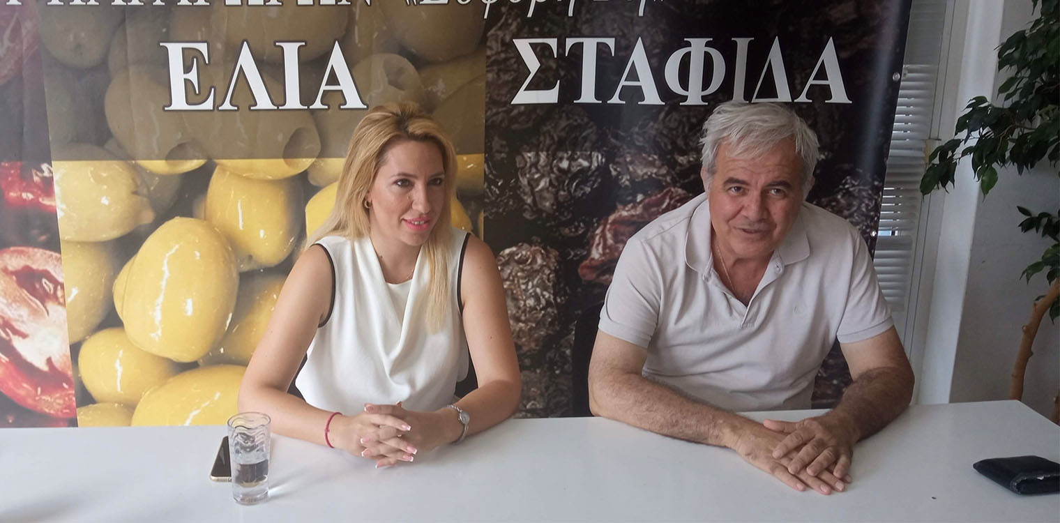 Επίσκεψη Ζωής Δημοπούλου στον Χρήστο Βαλιανάτο - «Προτεραιότητα ο πρωτογενής τομέας της Ηλείας»