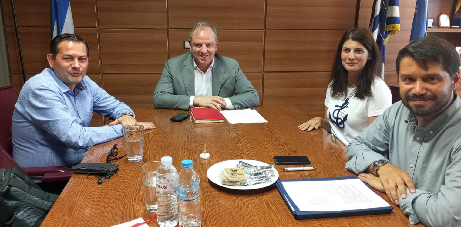 Ο Θ. Βασιλόπουλος ενημέρωσε τον υφυπουργό Αγροτ. Ανάπτυξης Δ. Σταμενίτη για τις εκτάσεις πρώην λιμνών!