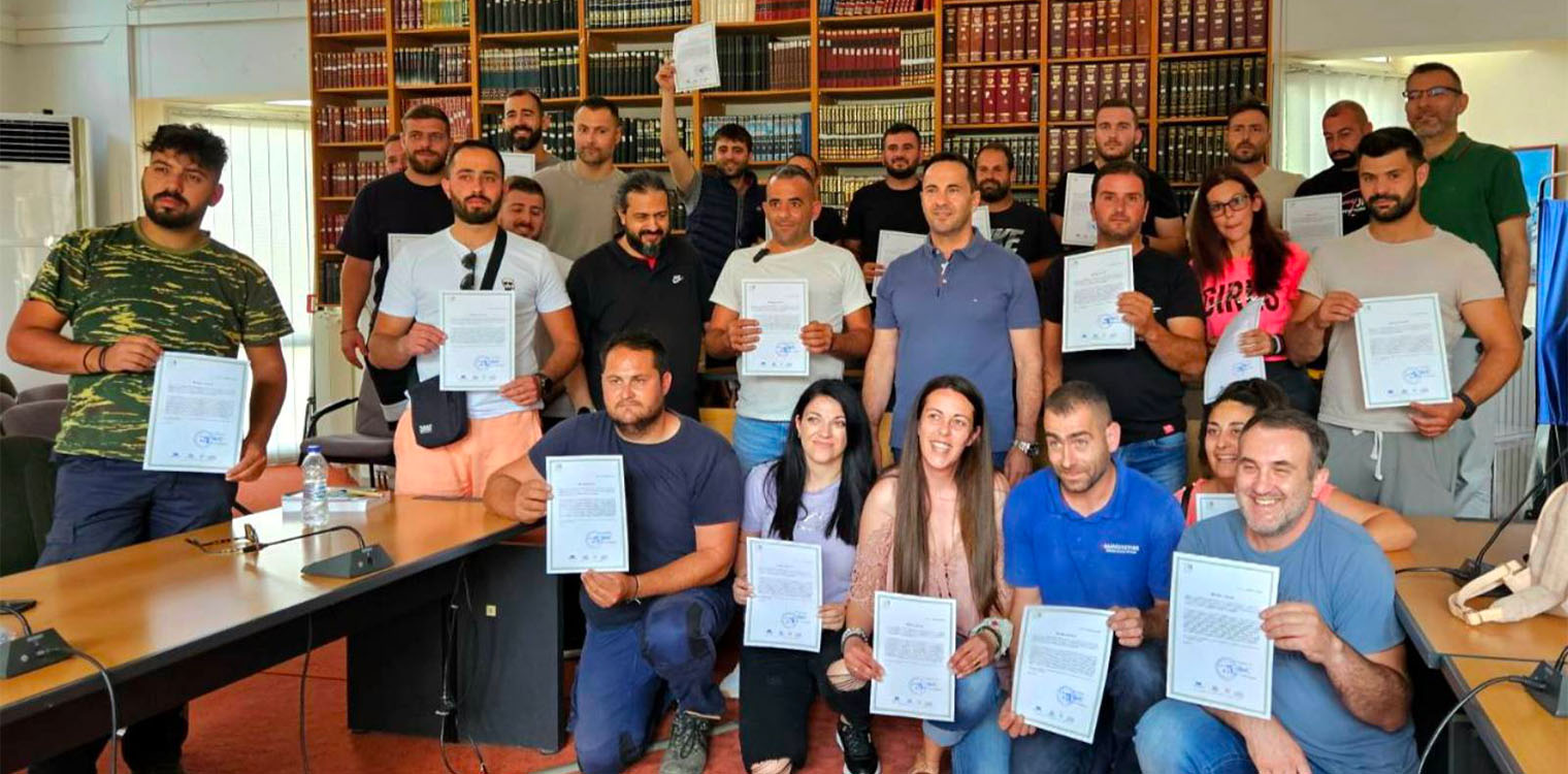 Ολοκλήρωση Α' κύκλου Προγράμματος Κατάρτισης Νέων Γεωργών στο Δήμο Ζαχάρως από το Κέντρο «Δήμητρα» Πύργου