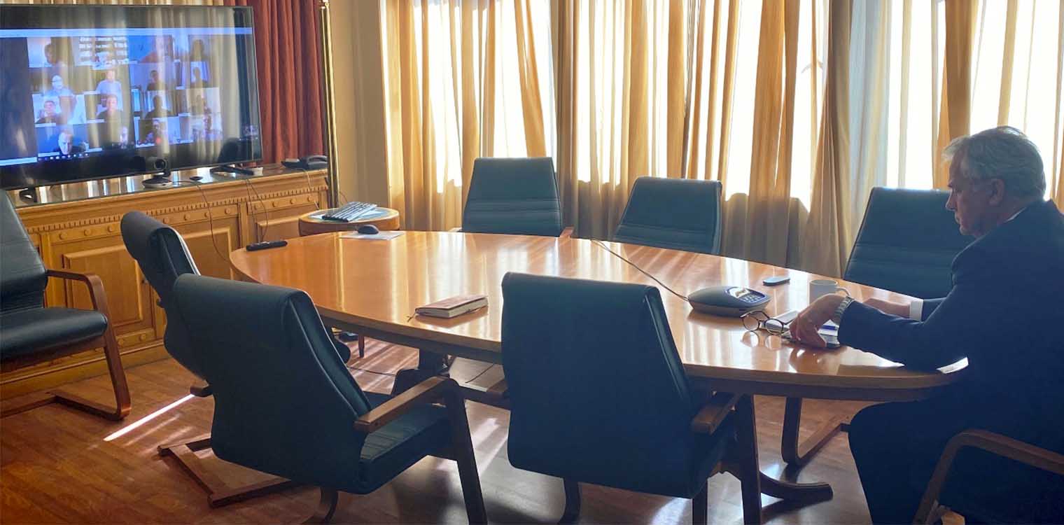 Βορίδης: Τηλεδιάσκεψη με εκπροσώπους αγροτών, κτηνοτρόφων, αλιέων, μελισσοκόμων και ανθοκόμων