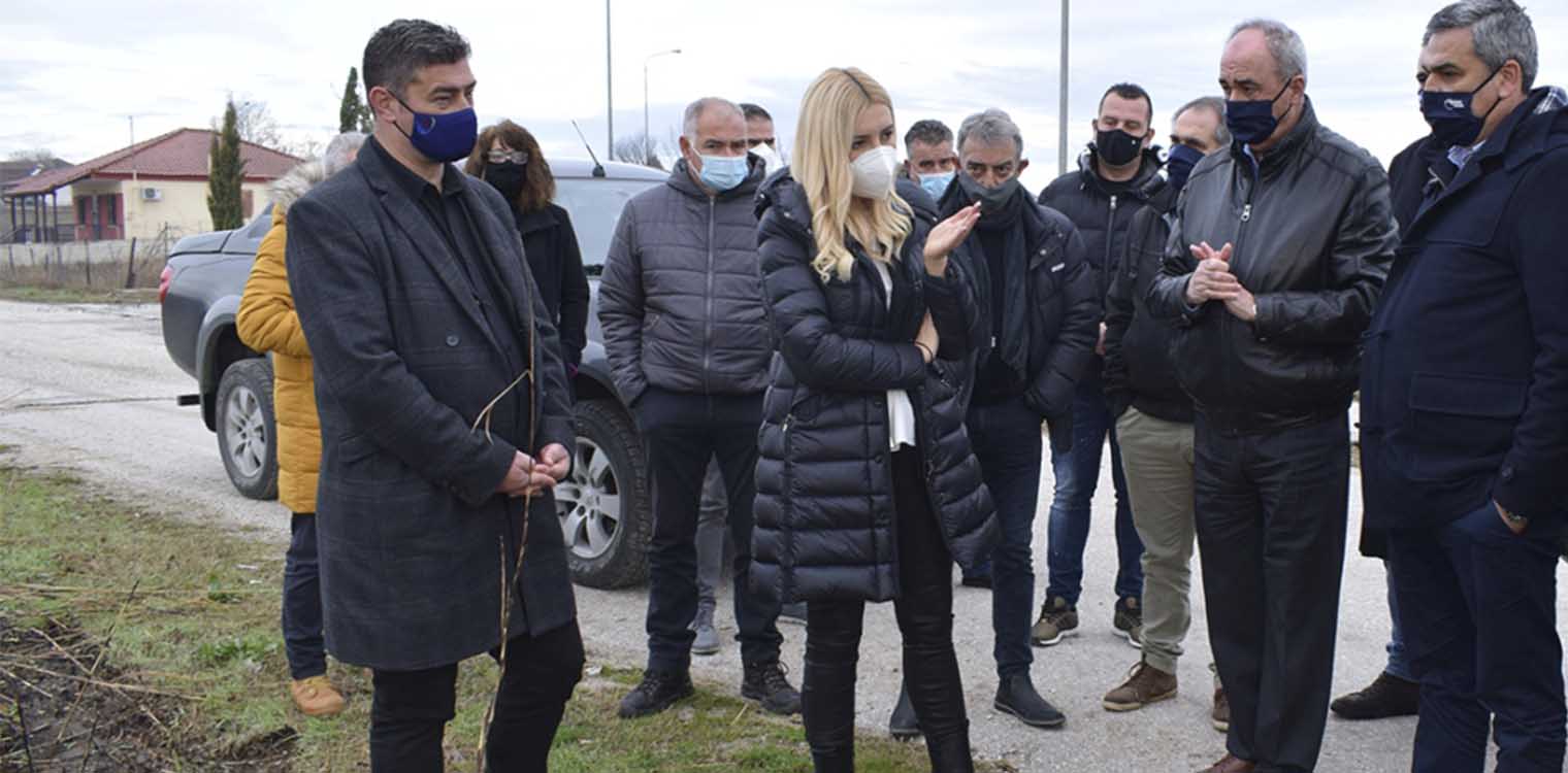 Στις πληγείσες περιοχές της ΠΕ Σερρών, ανήμερα των Θεοφανείων, η Αραμπατζή