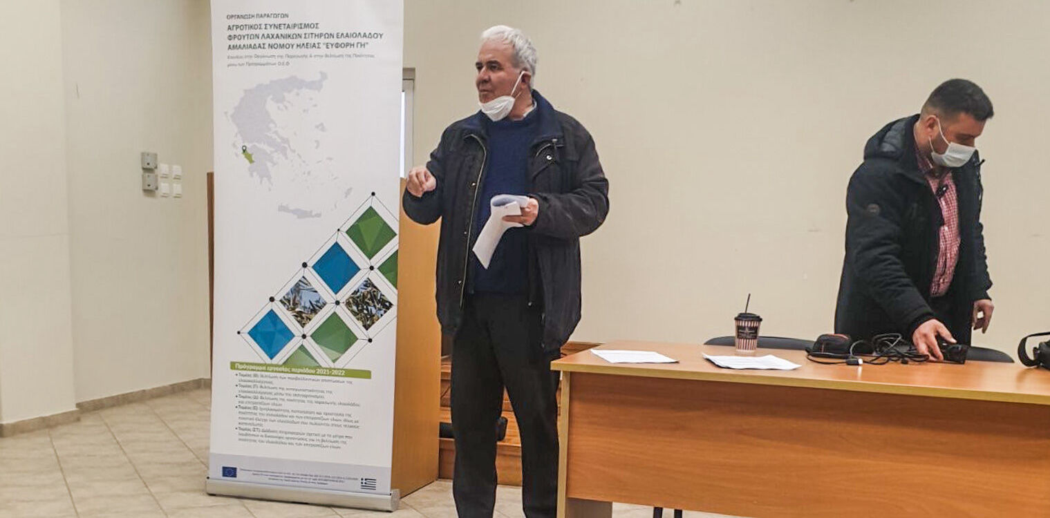 Ομάδα Παραγωγών Αμαλιάδας: Ολοκληρώνεται η ενημερωτική ημερίδα για το ΟΕΦ Ελαιολάδου