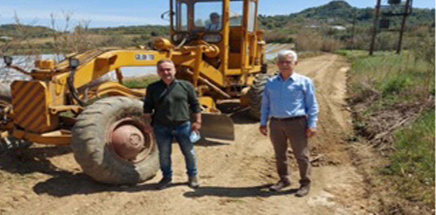 Ολοκληρώνεται το έργο της αγροτικής οδοποιίας Δ.Ε. Πηνείας
