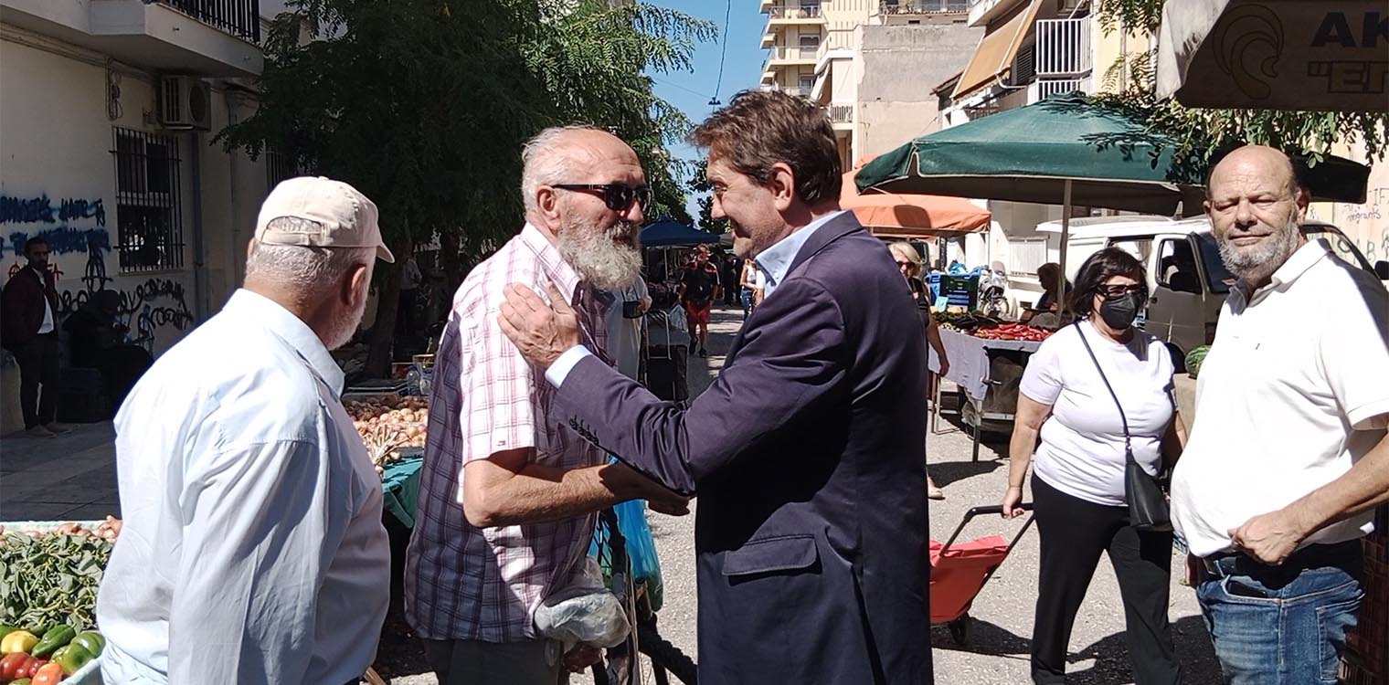 Κώστας Καρπέτας: Σε ιδιαίτερα θερμό κλίμα γίνεται δεκτός από τους πολίτες ο υποψήφιος Περιφερειάρχης Δυτικής Ελλάδας