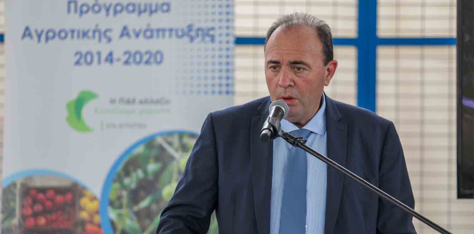 Πρόγραμμα άρδευσης στα αρδευτικά δίκτυα της Ζώνης Πηνειού, με απόφαση του Αντιπεριφερειάρχη, Ανδρέα Φίλια