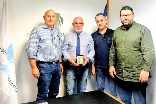 Συνάντηση του Εμπορικού Συλλόγου Αρχ. Ολυμπίας με τον Αντιπεριφερειάρχη Τουριστικής Ανάπτυξης