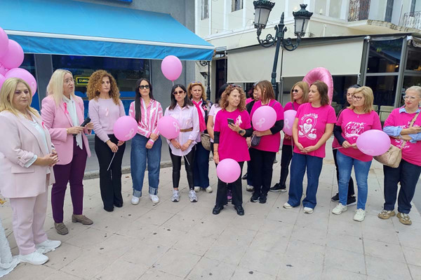 Με επιτυχία έγιναν οι εκδηλώσεις κατά του Καρκίνου Μαστού στην Κρέστενα
