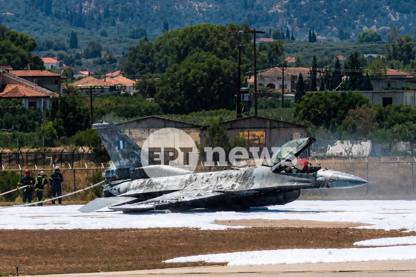 Ζάκυνθος: Παραμένει στο αεροδρόμιο το F-16 Viper