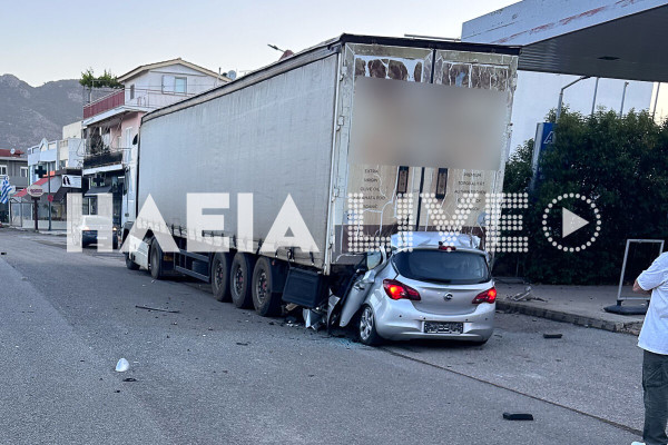 Ζαχάρω: Τραγικό τέλος για τον 29χρονο Δημήτρη Μελά - "Καρφώθηκε" με το αυτοκίνητό του σε νταλίκα (photos & video)