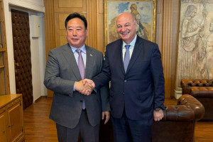 Συνάντηση Τσιάρα με τον Πρόεδρο της Επιτροπής Γεωργίας, Τροφίμων, Αγροτικών Υποθέσεων, Ωκεανών και Αλιείας της Εθνοσυνέλευσης της Δημοκρατίας της Κορέας