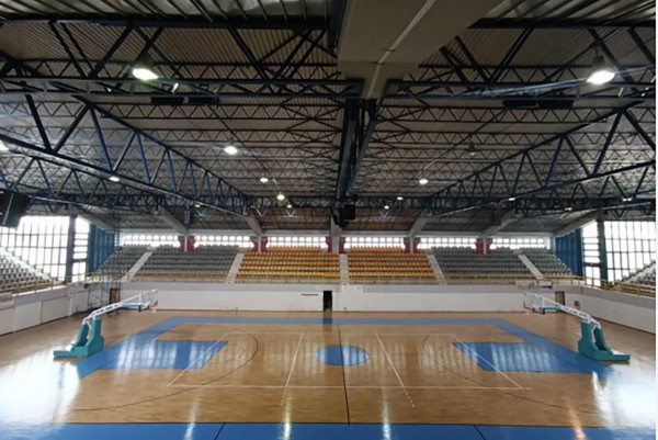 Εκσυγχρονισμός του Κλειστού Γυμναστηρίου Πύργου «Γ. Βασιλακόπουλος» με νέο ηλεκτρονικό εξοπλισμό FIBA