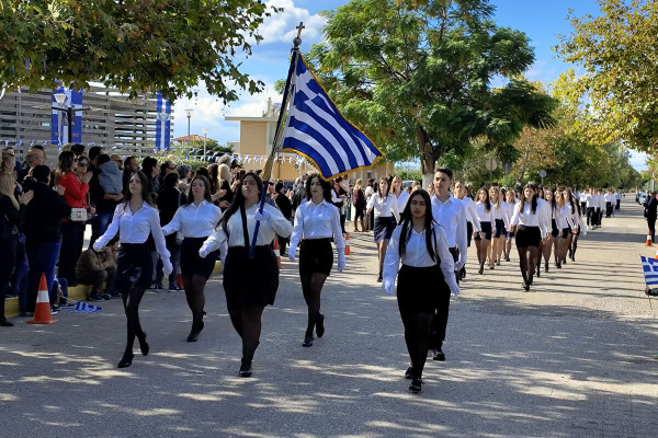 Δήμος Ζαχάρως: Με επισημότητα και τη συμμετοχή των πολιτών τιμήθηκε η Εθνική Επέτειος της 28ης Οκτωβρίου