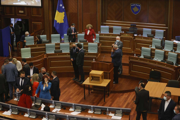 Διαλύθηκε η βουλή στο Κόσοβο - Νέες βουλευτικές εκλογές μέσα σε 45 μέρες