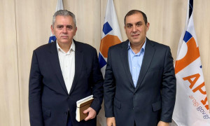 Μ. Χαρακόπουλος στη συνάντηση με Κ. Κατσαφάδο: Στη Θεσσαλία δοκιμάζονται τα αντανακλαστικά του επιτελικού κράτους
