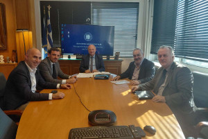 Στο Υπουργείο Αγροτικής Ανάπτυξης και Τροφίμων ο Δήμαρχος Πηνειού, κ. Αλέξης Καστρινός