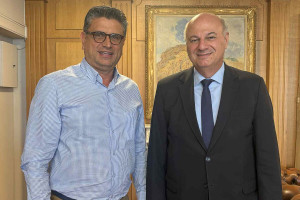 Συνάντηση Λέντζα - Τσιάρα και πρωτοβουλίες για την ανάπτυξη του Δήμου Ανδραβίδας-Κυλλήνης