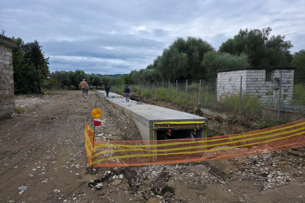 Μεγάλο αντιπλημμυρικό έργο στην Ηράκλεια για την προστασία κατοίκων και υποδομών