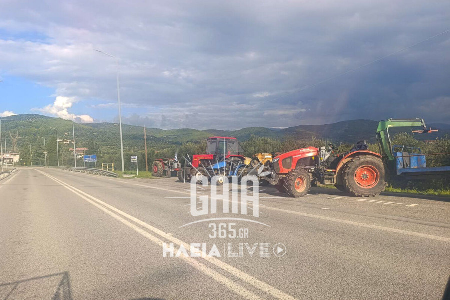 Ηλεία: Και οι αγρότες της Ζαχάρως στο δρόμο