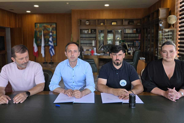 Μνημόνιο Συνεργασίας μεταξύ του Δήμου Αρχαίας Ολυμπίας και του Παραρτήματος Ηλείας της Ελληνικής Αντικαρκινικής Εταιρείας