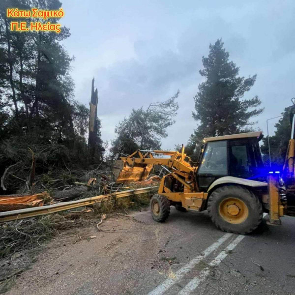 Σε πλήρη κινητοποίηση η Πολιτική Προστασία της Περιφέρειας Δυτική Ελλάδα λόγω της κακοκαιρίας