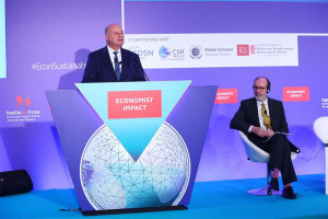 Τσιάρας στο Συνέδριο του Economist: «Η βιωσιμότητα στη γεωργία είναι το νέο κοινωνικό συμβόλαιο»