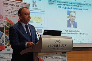 Ο ΥφΑΑΤ Χρ. Κέλλας στο Διεθνές Συνέδριο “AGRIVOLTAICS 2025”