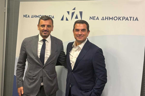 Ενδιαφέρουσα συνάντηση Ανδρέα Νικολακόπουλου με Κώστα Σκρέκα