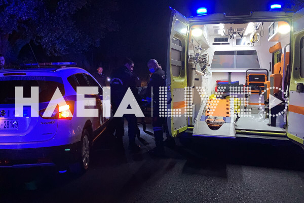 Ανδραβίδα: Σοβαρά τραυματισμένη 45χρονη που παρασύρθηκε από αυτοκίνητο