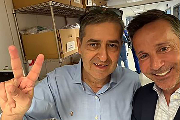 «Γύρισε νικητής»: Το βίντεο του διοικητή του Ευαγγελισμού για την επιστροφή του Γιώργου Μυλωνάκη