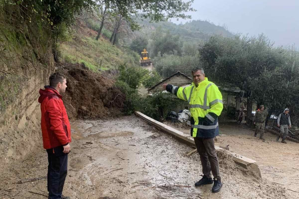 Αρχ. Ολυμπία: Βομβαρδισμένο τοπίο από την κακοκαιρία