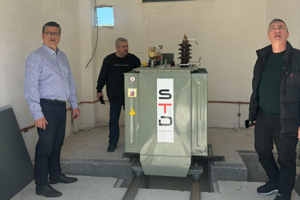 Επίβλεψη των εργασιών στις ηλεκτρομηχανολογικές εγκαταστάσεις του έργου ύδρευσης της Βουπρασίας.