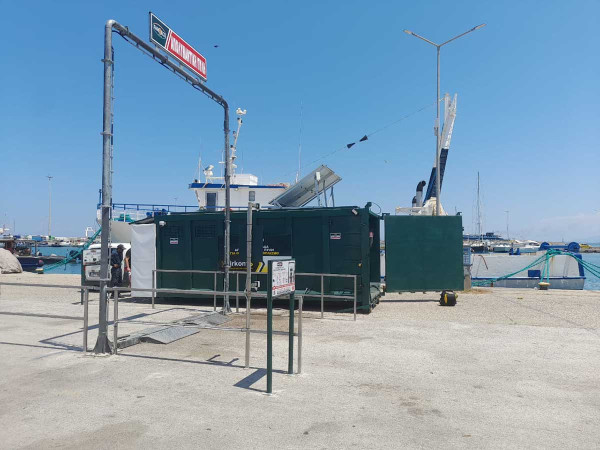 Κοροβέσης: Νέος σύγχρονος σταθμός απολύμανσης στην πύλη εισόδου του λιμανιού Κυλλήνης